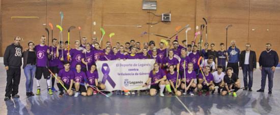 Legans abander la lucha contra la violencia de gnero en el mundo del deporte con una gran campaa durante el fin de semana