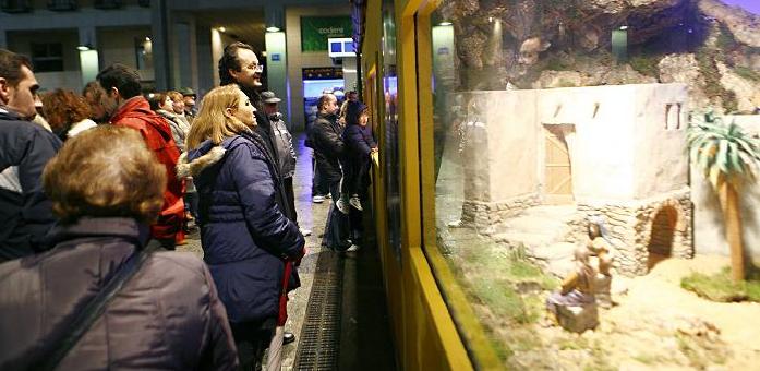 El alcalde inaugur la XVIII Feria de Artesana, el Beln Municipal y el alumbrado navideo